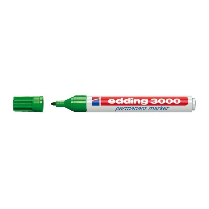 3000 marcador permanente Verde 10 pieza(s)