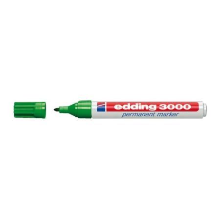 3000 marcador permanente Verde 10 pieza(s)