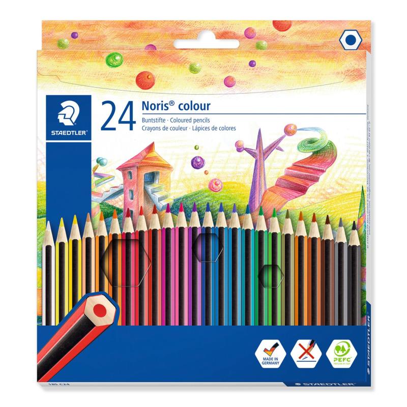 Noris colour 185 laápiz de color Multicolor 24 pieza(s)