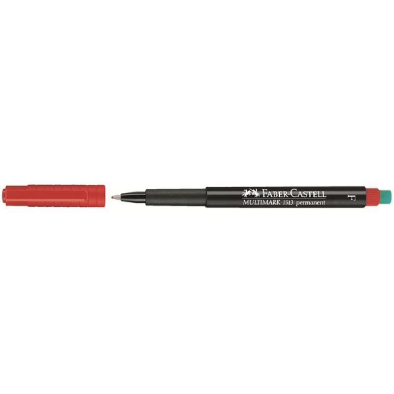 Multimark marcador permanente Rojo 1 pieza(s)