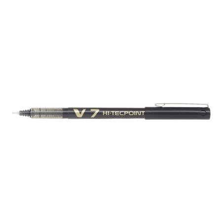 Hi-Tecpoint V7 Bolígrafo cilíndrico Negro