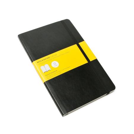 40222 cuaderno y block 192 hojas Negro