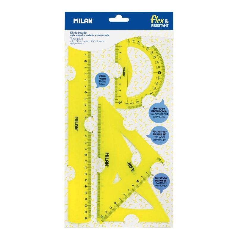 Flex & Resistant Acid juego de reglas 4 pieza(s)