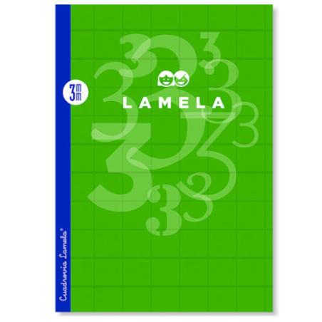 LIBRETA LAMELA FORMATO A4 RAYADO 2,5 MM - 50 HOJAS POLIPROPILENO 90 GRS. LAMELA 06A4P02
