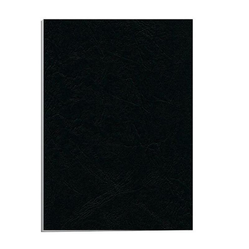 5135701 cubierta A4 Cartón, Imitación piel Negro 50 pieza(s)