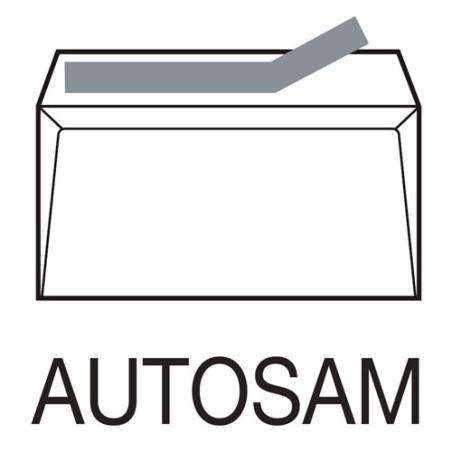 CAJA 500 SOBRES DIN C5 (162X229) OFFSET BLANCO 90 GRS. OPEN VENTANA DERECHA B.60 D.20 AUTOSAM AUTOADHESIVO CON TIRA DE SILICONA 