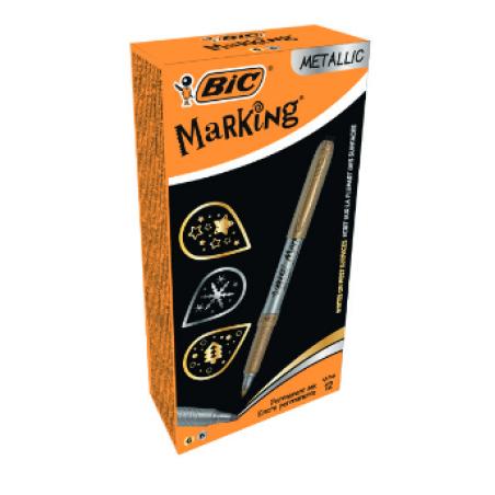 950466 marcador 12 pieza(s) Oro, Plata