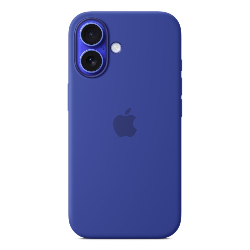 Funda de silicona con MagSafe para el iPhone 16 - Azul ultramar
