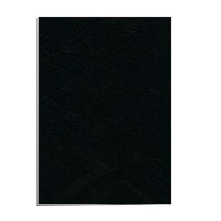 5130002 cubierta A3 Cartón, Imitación piel Negro 50 pieza(s)