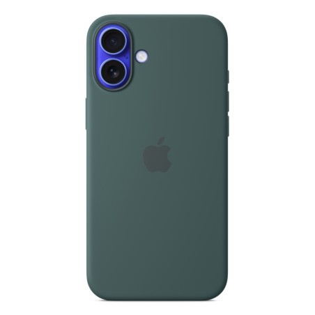 Funda de silicona con MagSafe para el iPhone 16 Plus - Verde lago