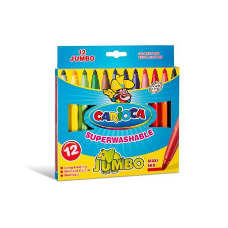 Jumbo rotulador Extra-grueso Multicolor 12 pieza(s)