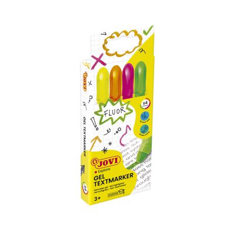 1810 marcador permanente Verde, Naranja, Rosa, Amarillo 4 pieza(s)