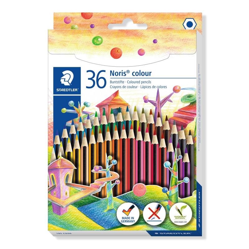 Noris colour 185 laápiz de color Multicolor 36 pieza(s)