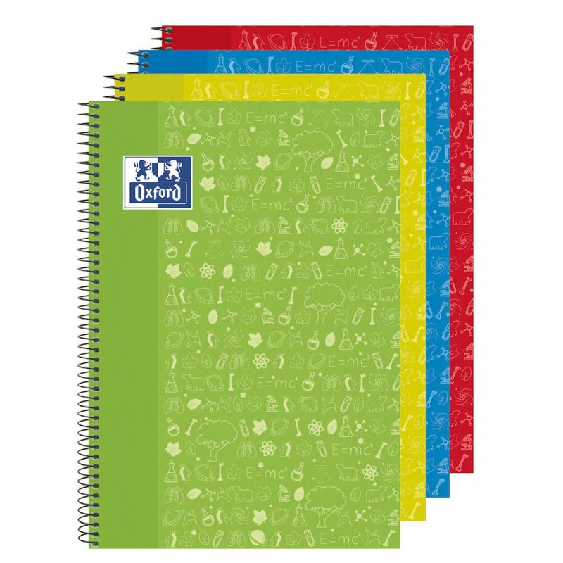 400136931 cuaderno y block 80 hojas Colores surtidos