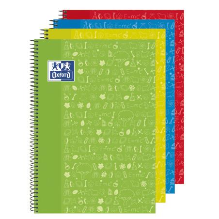 400136931 cuaderno y block 80 hojas Colores surtidos