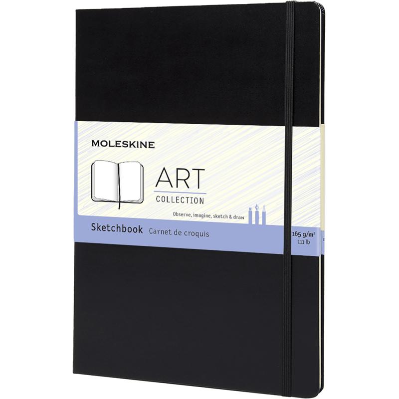 ARTQP054 cuaderno y block 88 hojas Negro