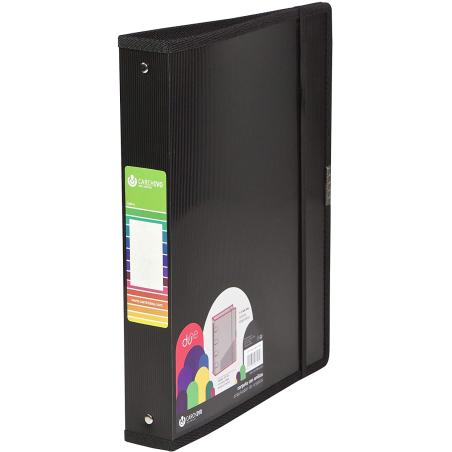 12371406 carpeta de cartón A4+ Negro