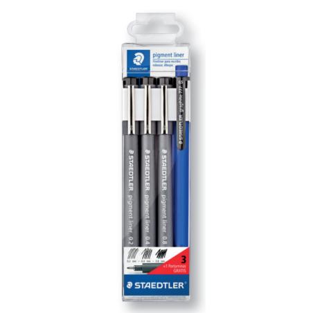 308 S1WP3 marcador 3 pieza(s) Negro, Gris