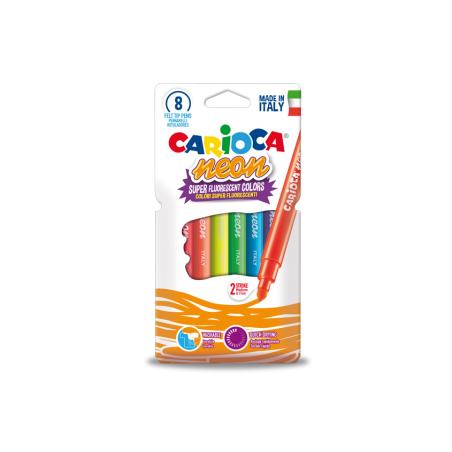 Neon rotulador Fino/Medio Multicolor 8 pieza(s)