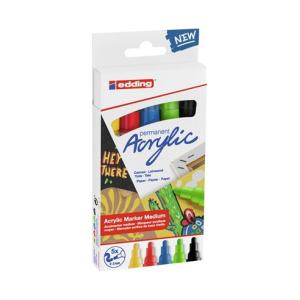 5300 acrylic marker fine marcador permanente Negro, Azul, Verde, Rojo, Amarillo 5 pieza(s)