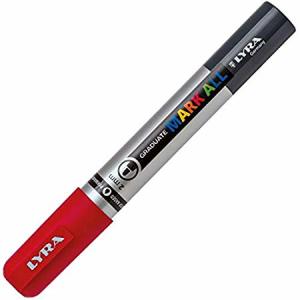 Graduate Mark All marcador permanente Punta redonda Rojo 6 pieza(s)