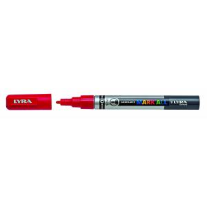 Graduate Mark All marcador permanente Punta redonda/fina Rojo 6 pieza(s)