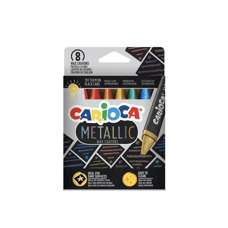 Ceras Maxi Wax Metallic - 8 Uds