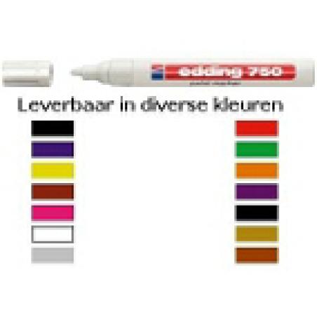 750 Paint Marker Black (10) marcador