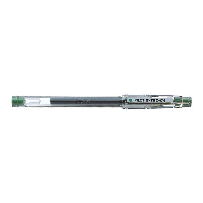 G-TEC-C4 Bolígrafo de gel con tapa Verde 1 pieza(s)