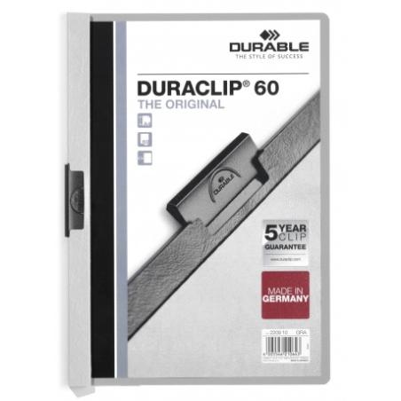 DURACLIP 60 A4 archivador PVC Gris