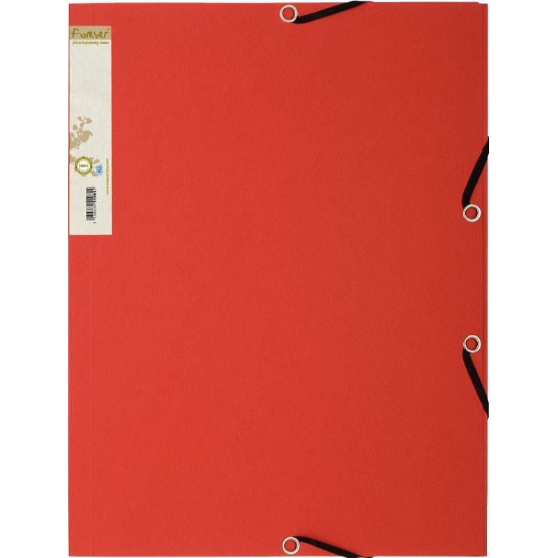 56985E carpeta Papel Rojo A4