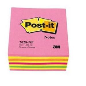 2028-NP nota autoadhesiva Plaza Naranja, Rosa, Violeta, Amarillo 450 hojas Autoadhesivo