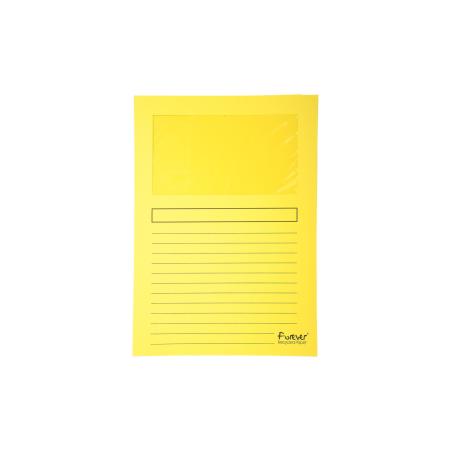 50259E carpeta Caja de cartón Amarillo A4