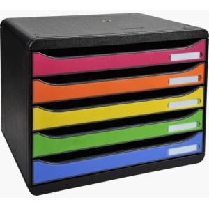 308798D cajonera para oficina Negro