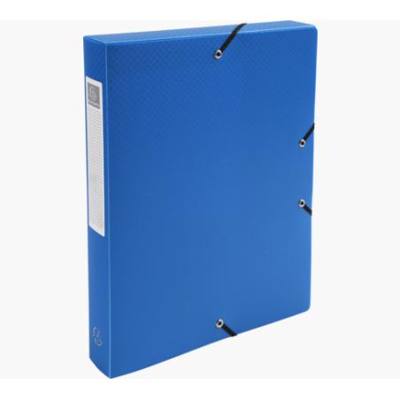 59782E caja archivador Azul Polipropileno (PP)