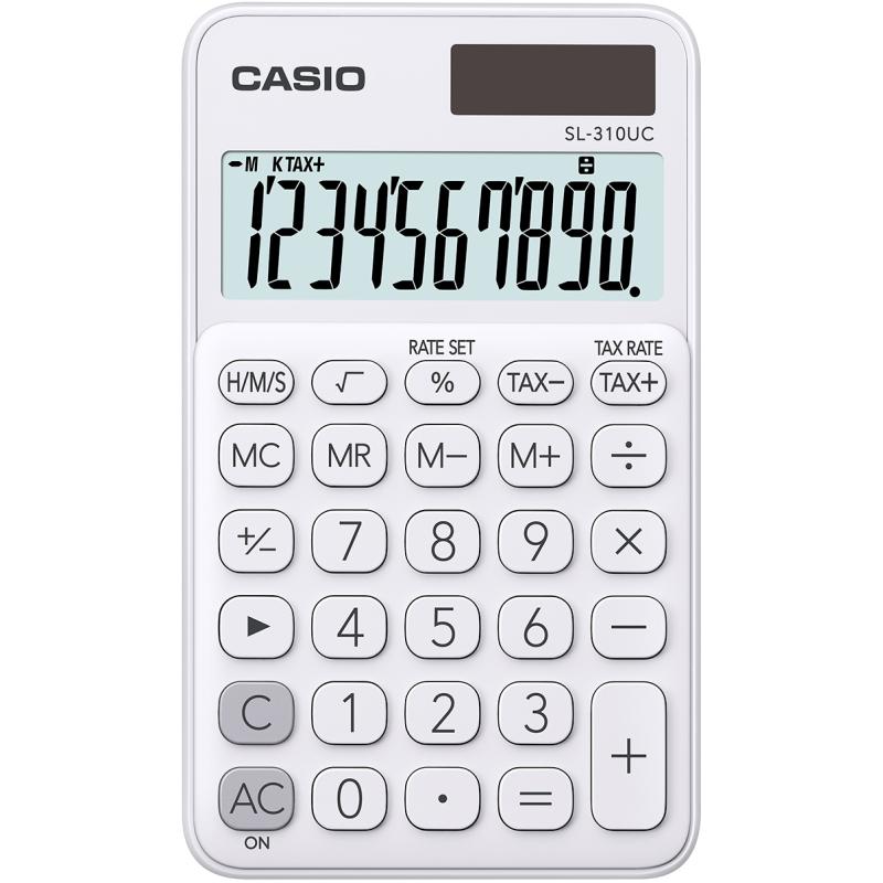 SL-310UC-WE calculadora Bolsillo Calculadora básica Blanco