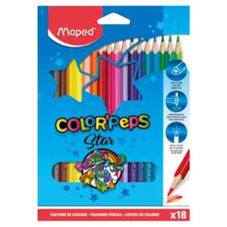 183218 laápiz de color 18 pieza(s)