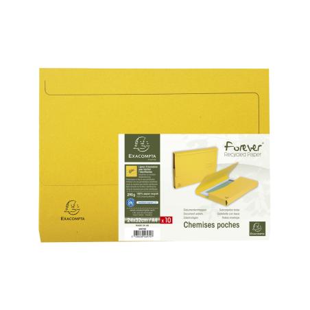 46979E carpeta Caja de cartón Amarillo A4