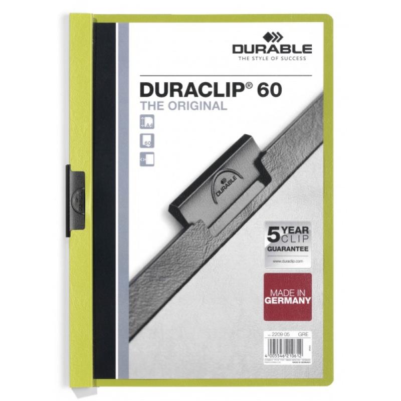 DURACLIP archivador Verde