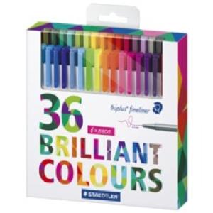 triplus fineliner 334 rotulador de punta fina Multicolor 36 pieza(s)