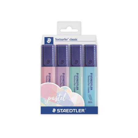 364 C marcador 4 pieza(s) Azul claro, Menta, Rosa, Violeta
