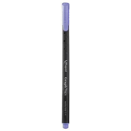 Graph'Peps, 12-pack rotulador Extrafino Púrpura 12 pieza(s)