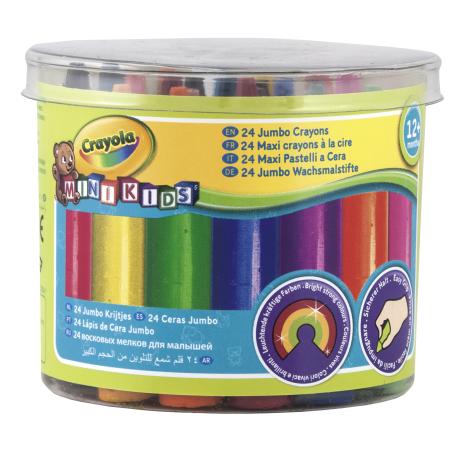Mini Kids - 24 Jumbo crayons 24 pieza(s)