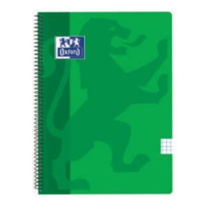 400079661 cuaderno y block 80 hojas Verde