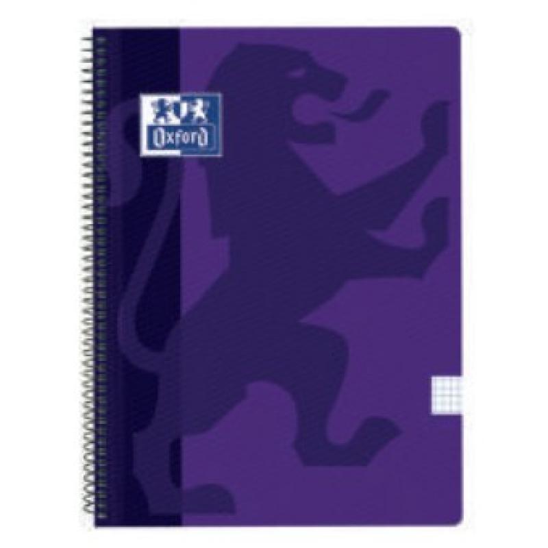 400106963 cuaderno y block 80 hojas Púrpura
