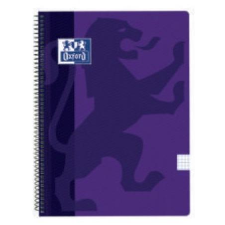 400106963 cuaderno y block 80 hojas Púrpura