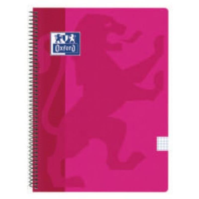 400079664 cuaderno y block 80 hojas Fucsia