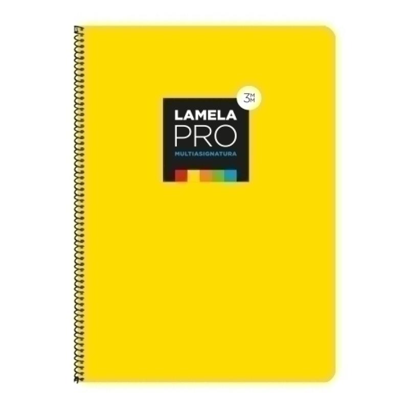 LAMELA BLOC t.DURA Fº 100h CDV. 3 AMARIL - Pack de 5 unidades