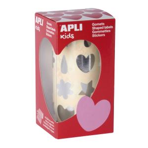 17615 etiqueta autoadhesiva Permanente Plata