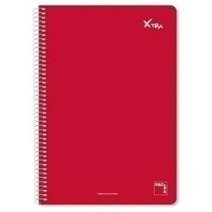 BLOCK PACSA XTRA 4º 80h PT.2,5 ROJO - Pack de 5 unidades